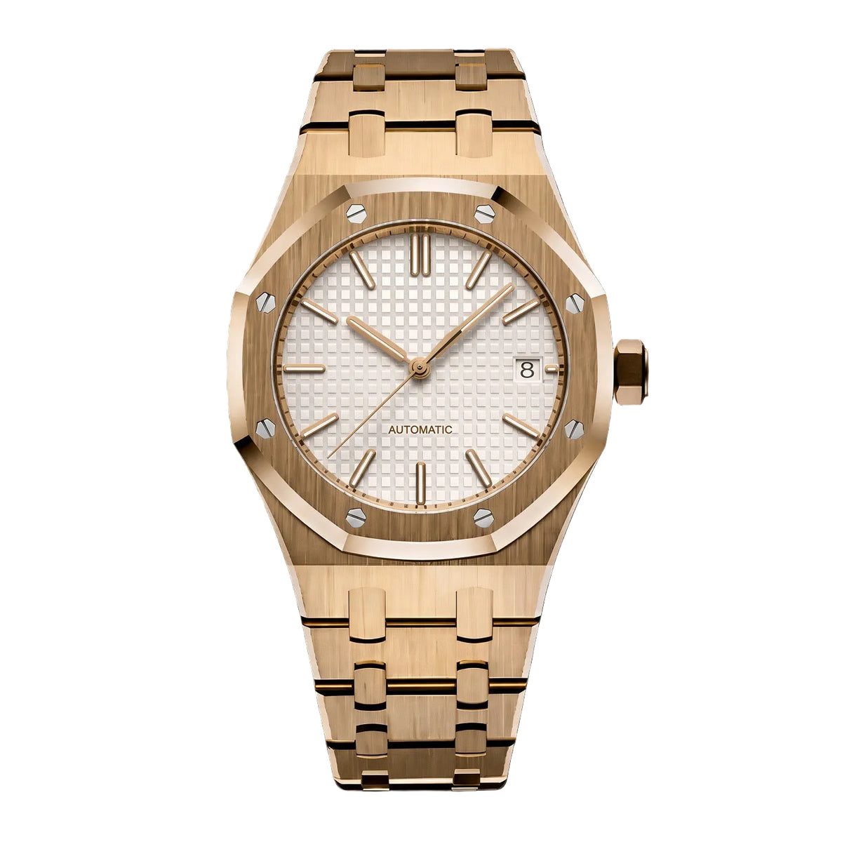Royal Oak 41mm Yellow Gold Silver