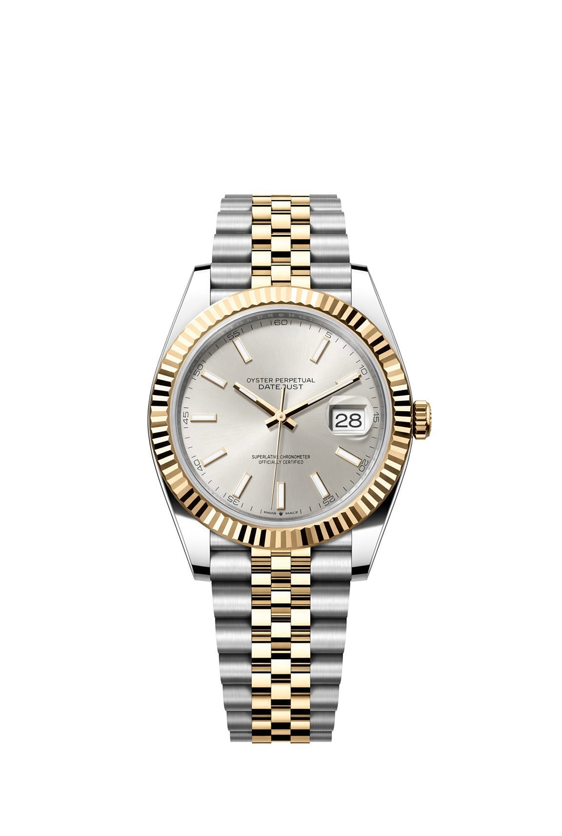 Datejust 41mm Yellow Gold Silver