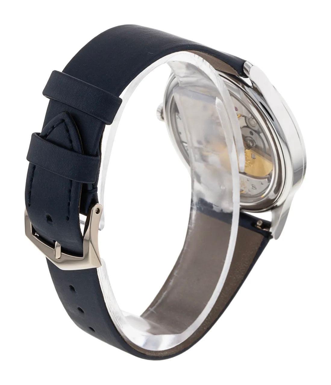 Calatrava White Gold Blue Dial Diamond
