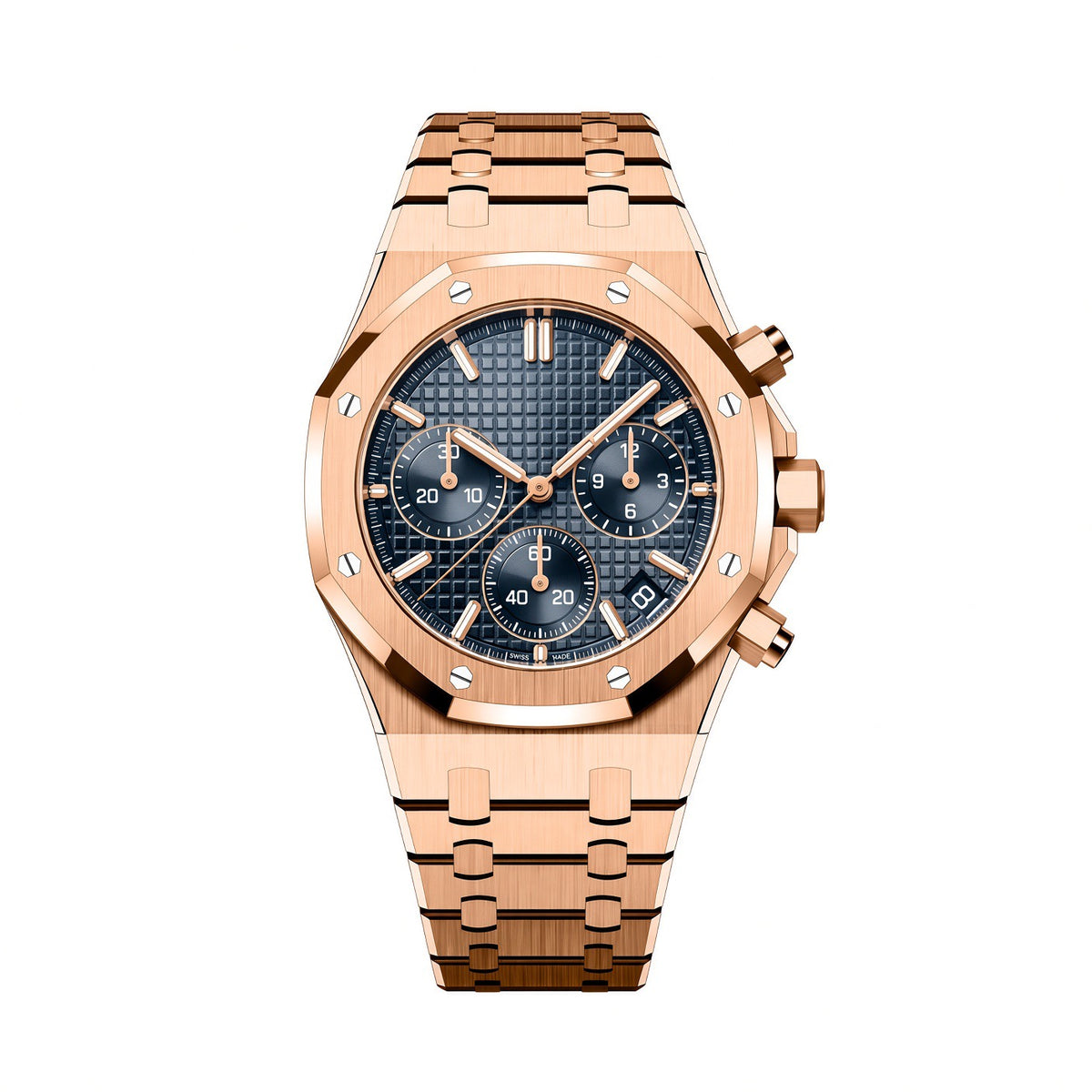 Royal Oak 41mm Rose Gold Blue