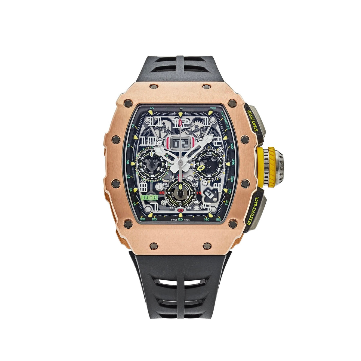 RM 11-03 Automatic Flyback Rose Gold Titanium