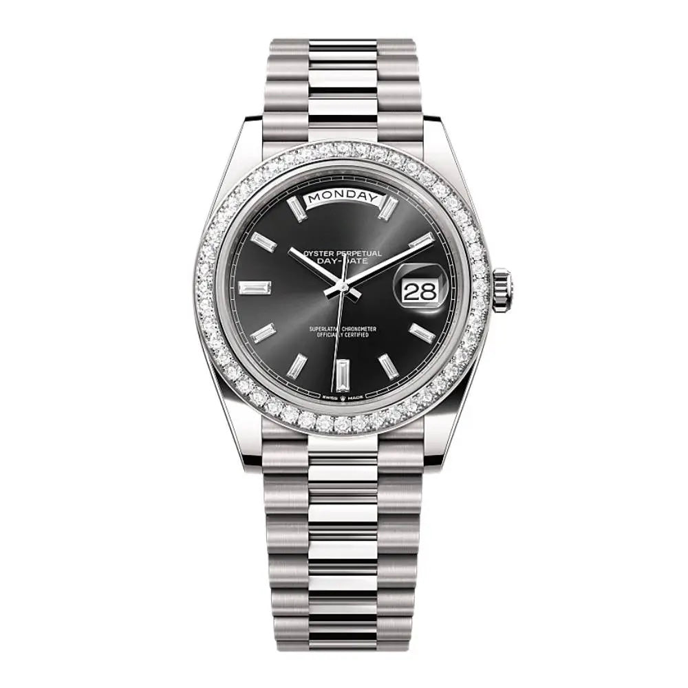 Day-Date 40mm Diamonds Black