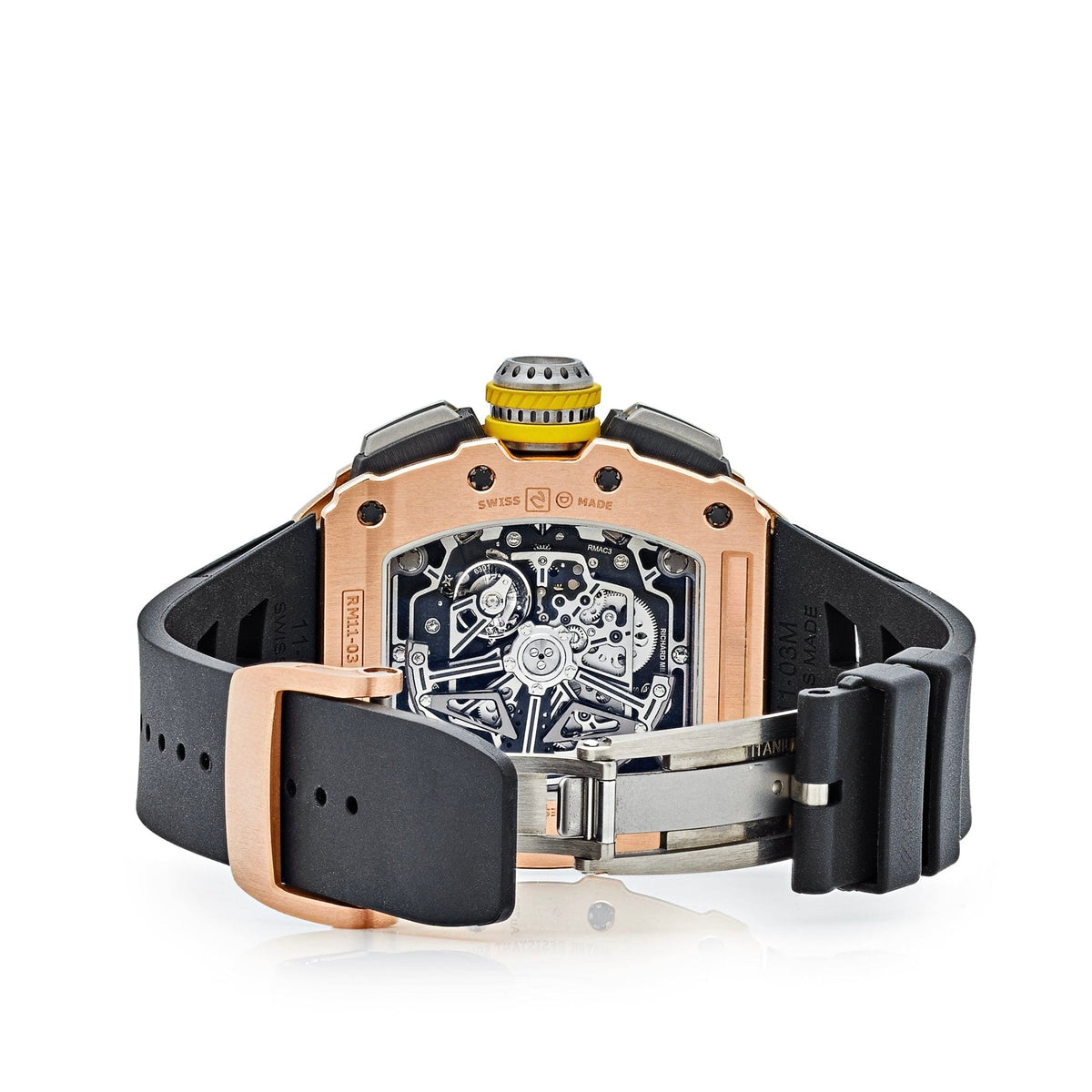 RM 11-03 Automatic Flyback Rose Gold Titanium