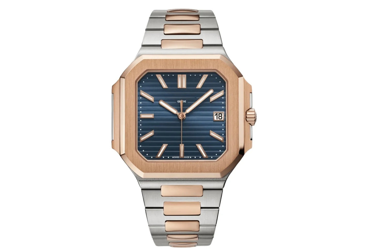 Cubitus Rose Gold Blue 45mm
